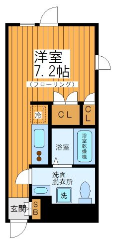 ラペルラ世田谷赤堤の間取り