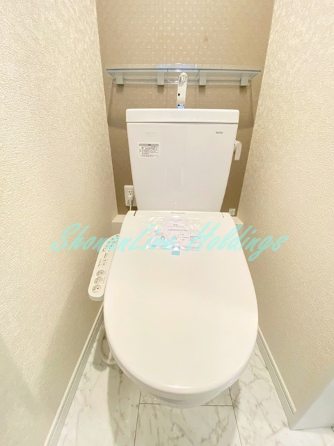 横浜市栄区笠間３丁目のアパートのトイレ|清潔感のあるトイレです
