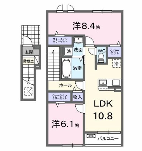 アルバ藤里の間取り
