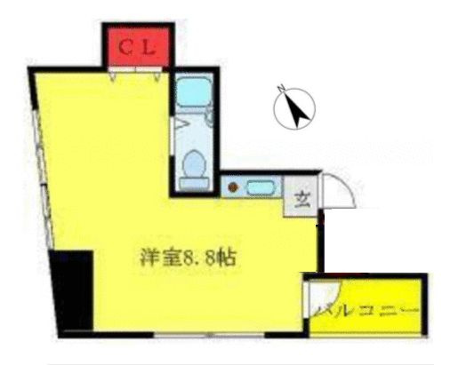 イーグル巣鴨の間取り
