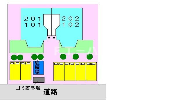 セレッソ　ノーブレの駐車場|駐車場