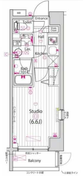 ガーラプレシャス横浜西谷の間取り