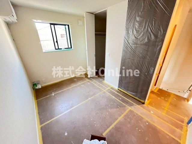 東大阪市足代１丁目のアパートの寝室