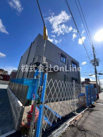 東大阪市足代１丁目のアパートの外観