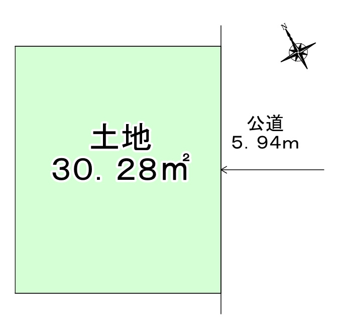江東区永代2丁目　新築戸建ての区画図