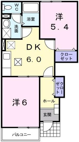 サンルミエール　　刈谷市近郊の賃貸はクラスホーム刈谷店の間取り