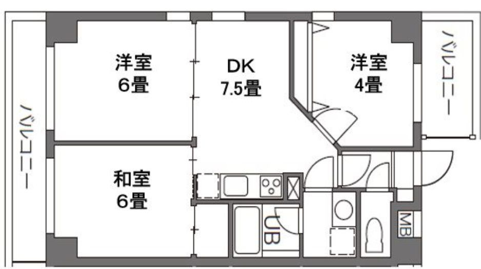 プラティーク本所吾妻橋の間取り