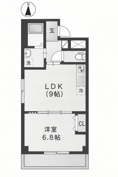 リリウムの間取り