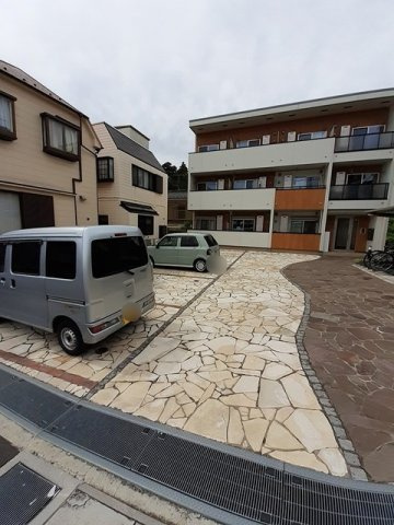 シリウス柏の駐車場