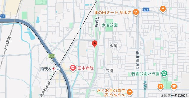 コボリマンション南茨木の地図