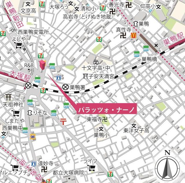 パラッツォ・ナーノの地図