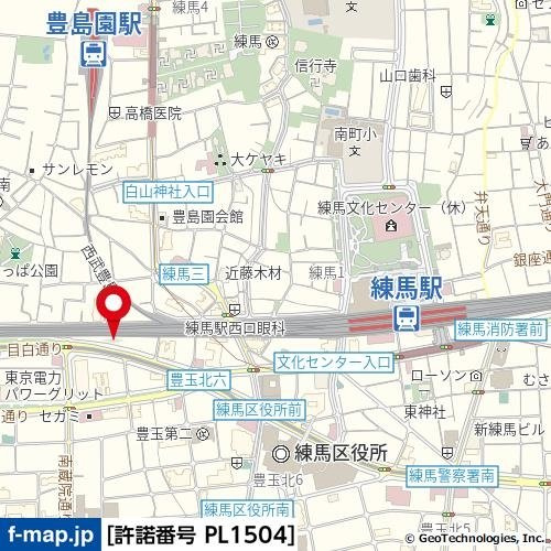 ＡｚａｌｅａＨｏｕｓｅ練馬の地図