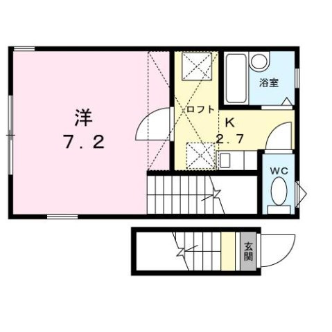 高砂ファーストの間取り