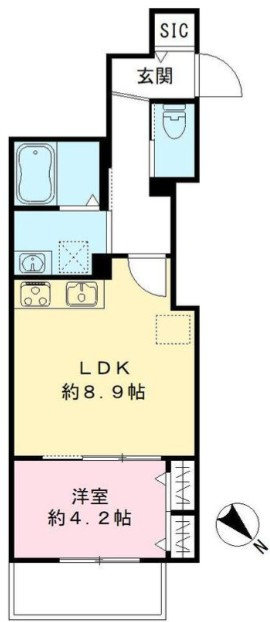 スリーミニッツ上尾の間取り