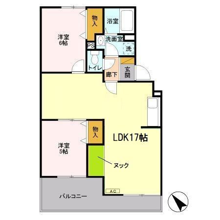 ヴァンベール富士見の間取り