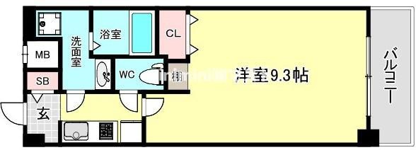 ベイサイドパークOSAKAノースレジデンシスの間取り
