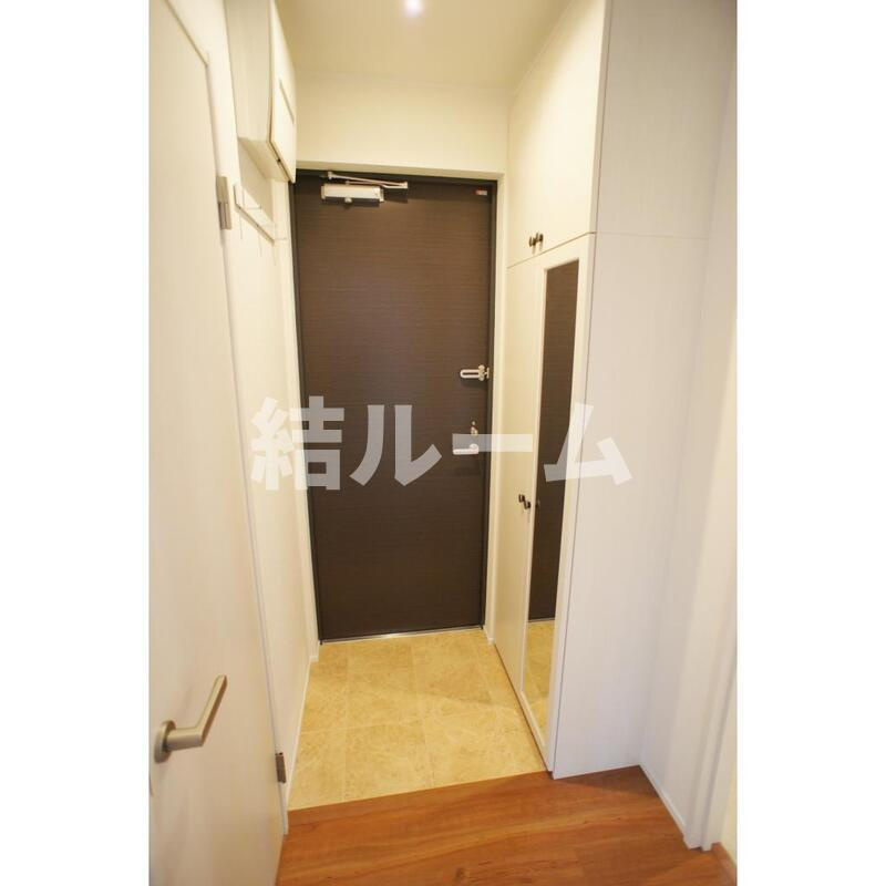 板橋区常盤台３丁目の賃貸マンションの玄関