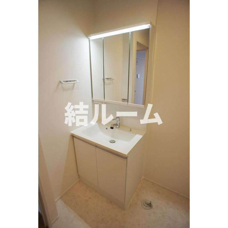 板橋区常盤台３丁目の賃貸マンションの洗面所