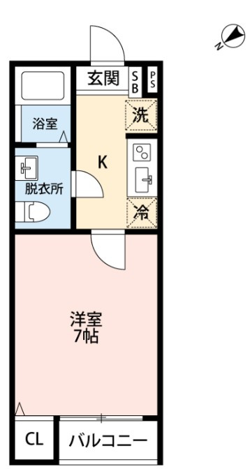 レガーロ藤崎の間取り