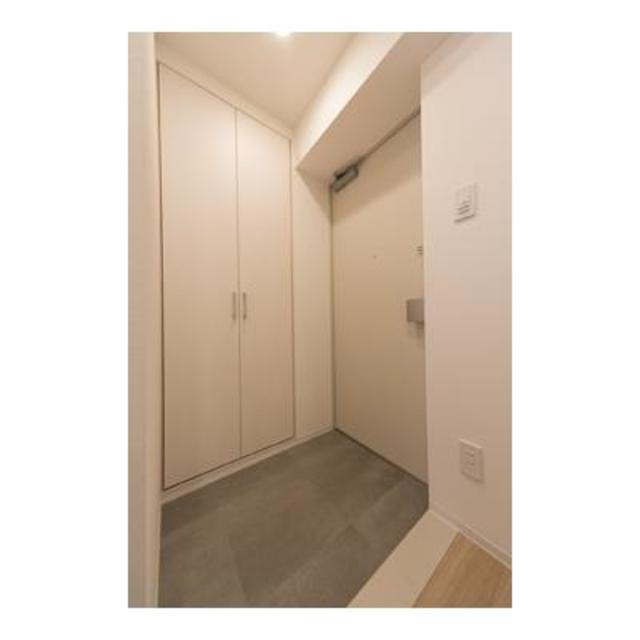 アンソレイユ氷川台の玄関|※写真は同タイプ住戸です。
