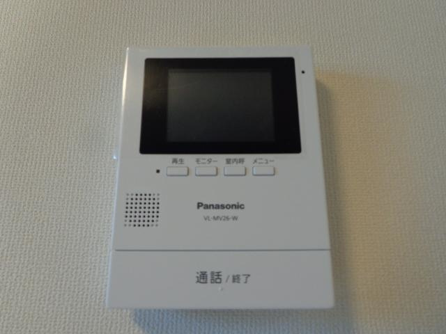 メゾン　ハピネスのセキュリティ|カメラ付インターホン