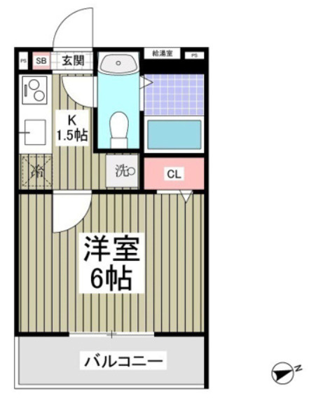KAREIDの間取り
