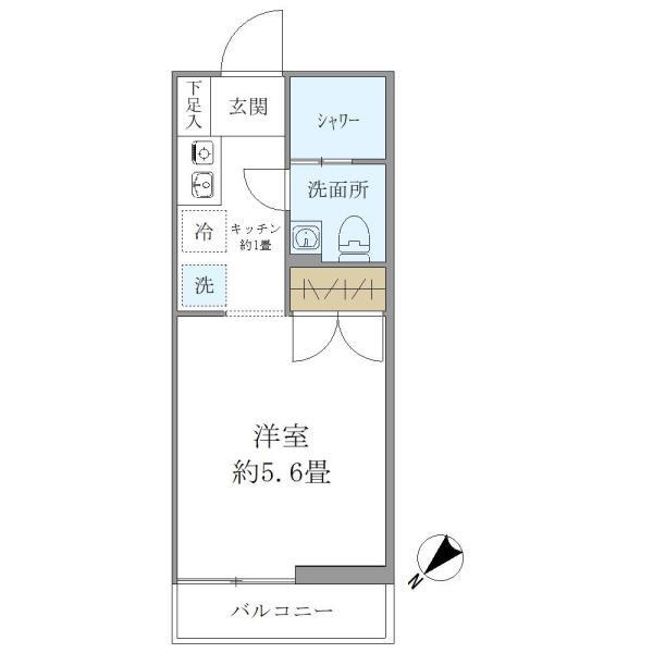 Ｎフローラ明大前の間取り