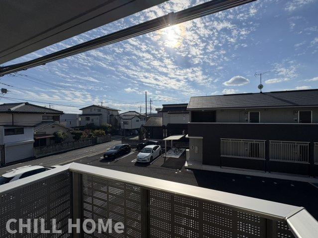 МＮハウス和田多中　Ｂのバルコニー|当社、チルホームのHPもご覧ください(^^)/物件情報多数♪