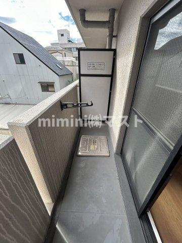 アプローズ堂島のバルコニー