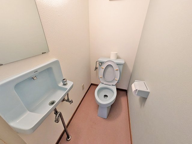 広川町事業用賃貸のトイレ