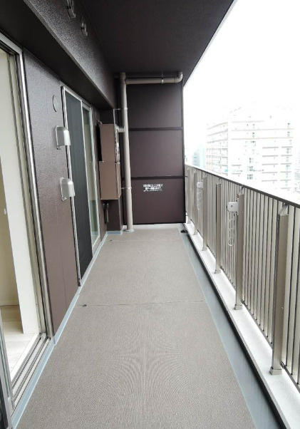 北区滝野川６丁目の賃貸マンションのバルコニー