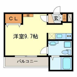 Ｃｈａｍｂｒｅ　Ｈｉｄｅｍｉ　Ⅱの間取り