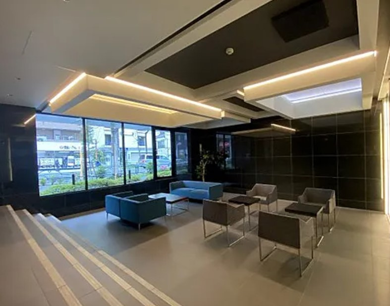 北区滝野川７丁目の賃貸マンションのロビー