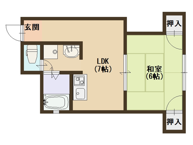 【間取り】 | ヒラヤマビル