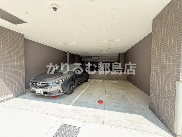 レオンコンフォート都島Ⅱの駐車場