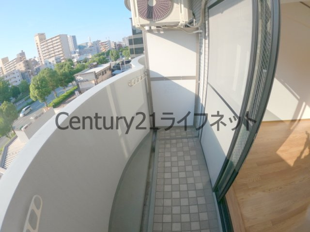 【バルコニー】 | ノルデンハイムリバーサイド天神橋