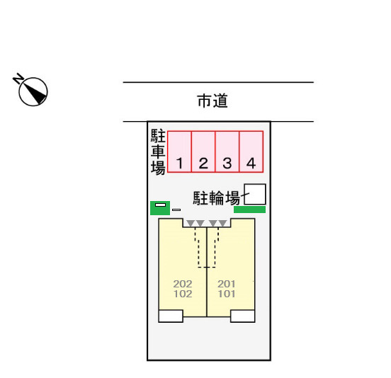 ルフレ サージュの区画図