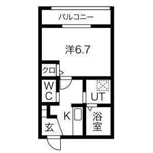 大成庵の間取り