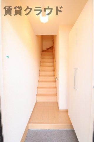 ルミエールⅡの玄関|きれいな玄関です