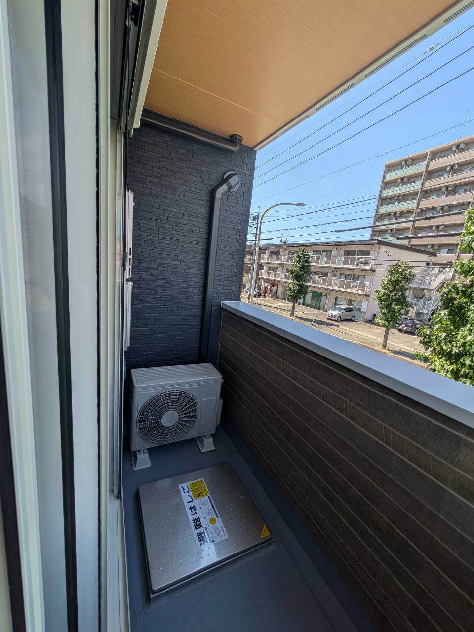 MOVE広古新開のバルコニー