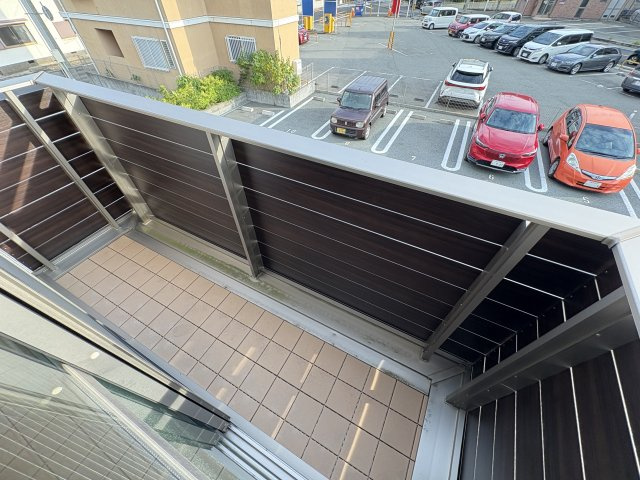 カーサヴィオーラのバルコニー