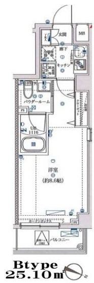 【間取り】 | スクエアシティ東白楽マキシヴ
