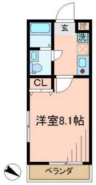 フィールドサイドの間取り