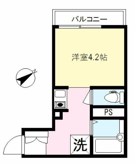【間取り】 | リブフラット東六郷