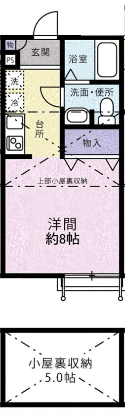 Cherry Courtの間取り|間取りです。