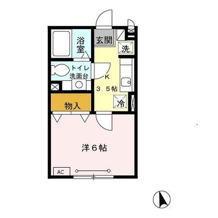 【間取り】 | アパートメントK(アパートメントケー)