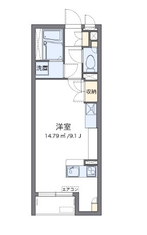 ミランダベル　エスポワール秋津の間取り