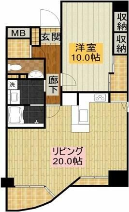 ディアシティ赤羽の間取り