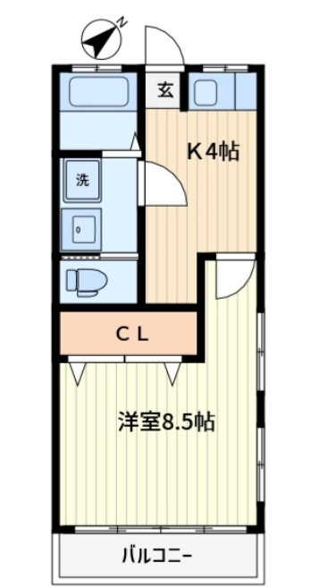 豊陽ビルの間取り