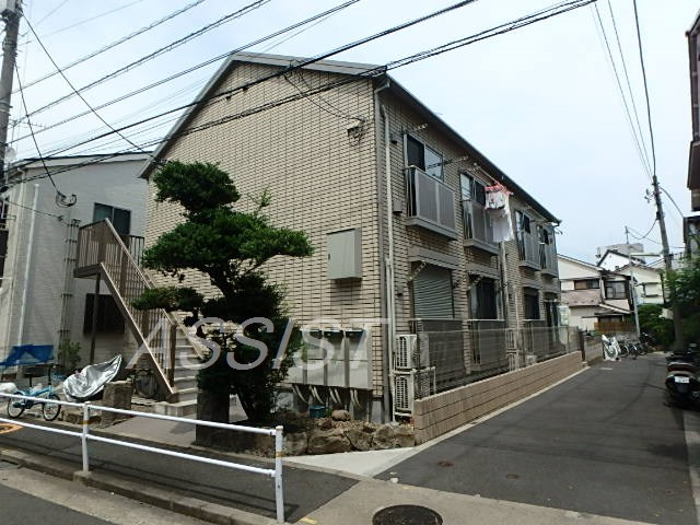 品川区中延６丁目のアパートの外観
